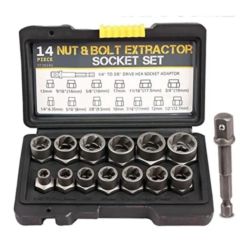 Impact Set Herramientas Socket Set Socket and Impact Set & Socket Bolt Damaged Remover Bolt Exquisite Tool Extractor