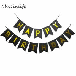 1 16 18 21 30 35 40 50 60 Birthday Photo Booth Frame Kids Adult Birthday Party Decoration Paper Happy Birthday Photo Props Frame