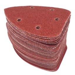 25pcs Self-adhesive Sandpaper Triangle Sander Sand Paper Hook Loop Sandpaper Disc Abrasive Tools For Polishing Grit 40-1000