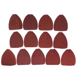 25pcs Self-adhesive Sandpaper Triangle Sander Sand Paper Hook Loop Sandpaper Disc Abrasive Tools For Polishing Grit 40-1000