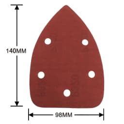 25pcs Self-adhesive Sandpaper Triangle Sander Sand Paper Hook Loop Sandpaper Disc Abrasive Tools For Polishing Grit 40-1000