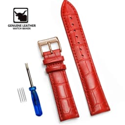 Premium Genuine Leather Watchbands 12/14/16/18/19/20/21/22/24 mm Watch Band Strap High Quality Wrist Belt Bracelet + Tool