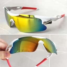 2026 UV400 Outdoor Sport Cycling Sunglasses Windproof Mountain Bike Bicycle Glasses for Men And Women Hiking Running