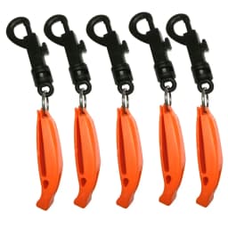 Safety Whistle with Clip for Boating Camping Hiking Hunting Scuba Diving Outdoor Emergency Survival Rescue Signaling