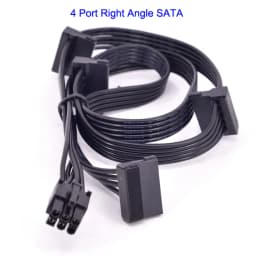 For Seasonic FOCUS PLUS Gold FX Peripheral 4 Pin SATA IDE PCIe CPU Main Power ATX 24 Pin GPU VGA Card Power Supply Mining Cable