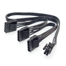 For Seasonic FOCUS PLUS Gold FX Peripheral 4 Pin SATA IDE PCIe CPU Main Power ATX 24 Pin GPU VGA Card Power Supply Mining Cable