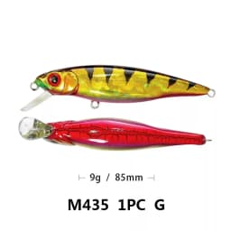 KMRESA lure fishing bait hard 8.5cm 8.2g crank minnow Wobblers fishing Bass artificial bait pike carp lures Swimbait