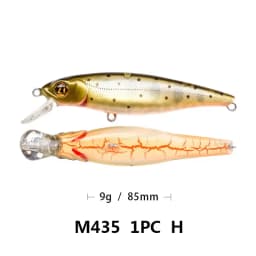KMRESA lure fishing bait hard 8.5cm 8.2g crank minnow Wobblers fishing Bass artificial bait pike carp lures Swimbait