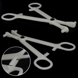 1PC Disposable Opening /Closing Clamp Pliers Sterilized By EO Gas PC Forceps Clamp Ear Nose Lip Belly Body Piercing Forcep Tools