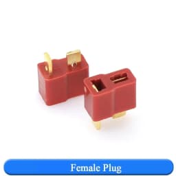 10PCS T- Plug Male & Female Connectors Deans Style For RC LiPo Battery ESC