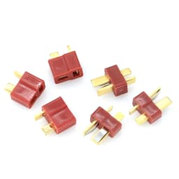 10PCS T- Plug Male & Female Connectors Deans Style For RC LiPo Battery ESC