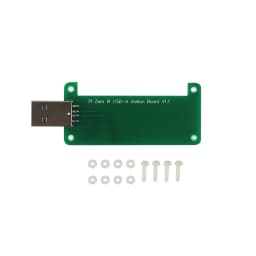 Raspberry Pi Zero USB Addon Expansion Board USBA Add On Extenstion Board with Acrylic Case for Raspberry Pi Zero 2 W WH 1.3