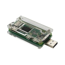 Raspberry Pi Zero USB Addon Expansion Board USBA Add On Extenstion Board with Acrylic Case for Raspberry Pi Zero 2 W WH 1.3