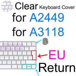 Keyboard Cover for iMac Magic A3118 A3119 A3203 A2449 A2450 A2520 A1644 A1843 A1314 A1243 Bluetooth Silicone Protector Skin Case