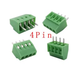 2.54mm/0.1" Pitch PCB Screw Terminal Block Connector 2P 3P 4P 5P 6P 7P 8P 9P 10P 12P 16Pin Terminals 150V 6A for 26-18AWG Cable