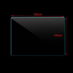 7" 8" 9" 10"10.2" Universal Tempered Glass Screen Protector Film for Tablet Ereader Ebook car gps Navigation DVD Stereo Radio