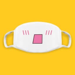 Super Cute Expression Smile Breathable Mouth Face Mask For Korean Black Kpop Unisex Kawaii Face Mouth Muffle Mask Cotton Anime