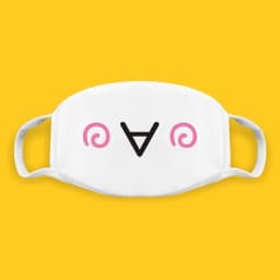 Super Cute Expression Smile Breathable Mouth Face Mask For Korean Black Kpop Unisex Kawaii Face Mouth Muffle Mask Cotton Anime