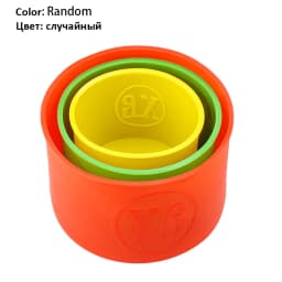 FAIS DU No-stick Round Silicone Cake Mold Random Color Mousse Cake Moulds DIY Desserts Baking Mold Tools Kitchen Accessories