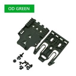 QLS 19 22 Quick Duty Holster Locking Fork System Tactical Gun Holster Belt Loop Adapter Accessories for Universal Holster