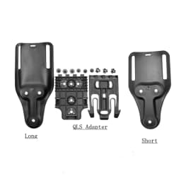 QLS 19 22 Quick Duty Holster Locking Fork System Tactical Gun Holster Belt Loop Adapter Accessories for Universal Holster