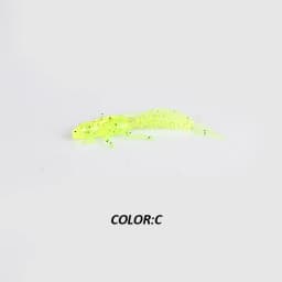 2019New Reach Soft Lures Soft Plastic Lures Larva 6cm/5cm Floating Freshwater Swimbaits Silicone Soft Bait Worm For Fishing