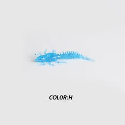 2019New Reach Soft Lures Soft Plastic Lures Larva 6cm/5cm Floating Freshwater Swimbaits Silicone Soft Bait Worm For Fishing