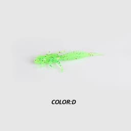 2019New Reach Soft Lures Soft Plastic Lures Larva 6cm/5cm Floating Freshwater Swimbaits Silicone Soft Bait Worm For Fishing