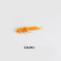 2019New Reach Soft Lures Soft Plastic Lures Larva 6cm/5cm Floating Freshwater Swimbaits Silicone Soft Bait Worm For Fishing