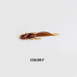 2019New Reach Soft Lures Soft Plastic Lures Larva 6cm/5cm Floating Freshwater Swimbaits Silicone Soft Bait Worm For Fishing
