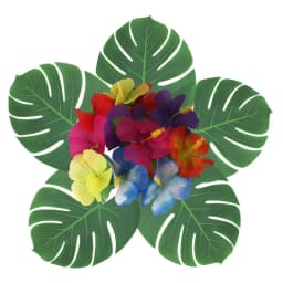 12pcs Tropical Palm Leaves Artifici Leaf Decor Wedding Decoration Green Jungle Plant Leaf Hawaiian Luau Home Party Decoration