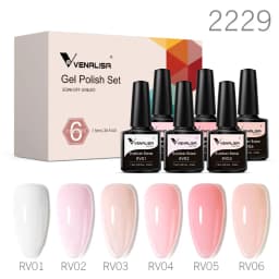 VENALISA TPO FREE Easy Peel Off Water Base Coat Long Wear Tempered Nowipe Top Coat Basic Nail Gel Polish Enamel Varnish Gels
