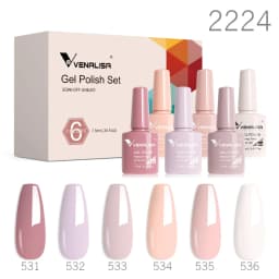 VENALISA TPO FREE Easy Peel Off Water Base Coat Long Wear Tempered Nowipe Top Coat Basic Nail Gel Polish Enamel Varnish Gels