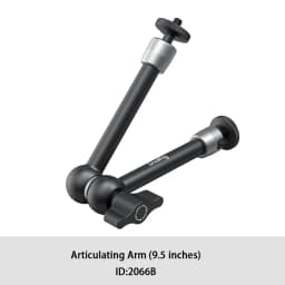 SmallRig DSLR Camera Adjustable Camera Monitor Holder Swivel and Tilt Adjustable Monitor Mount with ARRI-Style Mount 2903C