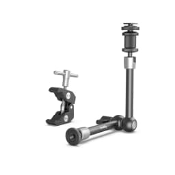 SmallRig DSLR Camera Adjustable Camera Monitor Holder Swivel and Tilt Adjustable Monitor Mount with ARRI-Style Mount 2903C