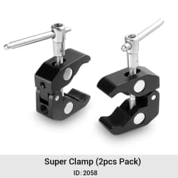 SmallRig DSLR Camera Adjustable Camera Monitor Holder Swivel and Tilt Adjustable Monitor Mount with ARRI-Style Mount 2903C