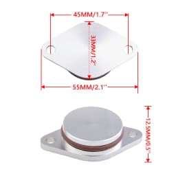 4*22mm / 4* 33mm Swirl Blanks Flaps Repair Delete Kit for BMW E87 E46 E90/91/92 E39 E60/61 E38 E65 E83 E53 E70 M47 M57 ect.