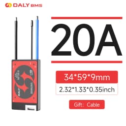 Daly BMS Lifepo4 4S 12V with NTC 4S BMS Protection Circuit 20A 40A 60A 100A 150A 200A 12V 24V 36V 48V 60V 72V BMS Battery