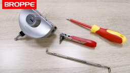 BROPPE Z-Type Screwdriver L-Shaped 90-Degree Right-Angle Elbow Bend Phillips/Slotted With Magnetic Short Screwdriver