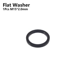Bicycle Thru Axle Washer M12x1mm/2mm/3mm/4mm Axle Washers M12 Washer Hubs Tube Shaft Skewers Washers Flat/Conical Washer