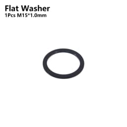 Bicycle Thru Axle Washer M12x1mm/2mm/3mm/4mm Axle Washers M12 Washer Hubs Tube Shaft Skewers Washers Flat/Conical Washer