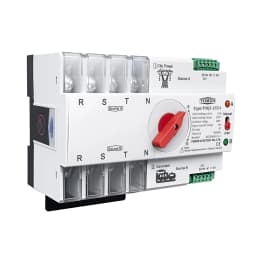 TOMZN Din Rail 2P 3P 4P ATS Dual Power Automatic Transfer Switch Electrical Selector Switches Uninterrupted Power 63A 100A 125A