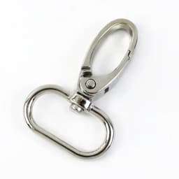 Meetee 10Pc 16-38mm Bag Strap Hook Buckle Metal Swivel Lobster Clasp DIY Webbing Snap Hooks Carabiner Keychain Buckles Accessory