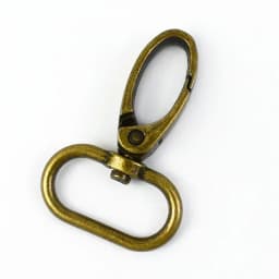 Meetee 10Pc 16-38mm Bag Strap Hook Buckle Metal Swivel Lobster Clasp DIY Webbing Snap Hooks Carabiner Keychain Buckles Accessory