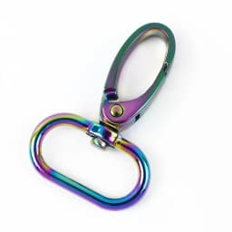 Meetee 10Pc 16-38mm Bag Strap Hook Buckle Metal Swivel Lobster Clasp DIY Webbing Snap Hooks Carabiner Keychain Buckles Accessory