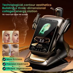 360 Circle Line Focused Ultrasound Hifu 25D Max 360 HIFU Face and Body Lifting Anti-Wrinkle Machine