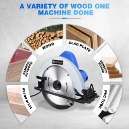 2000W Circular Saw,Full Copper Motor Corded Electric Saw,With 185mm Blade,Professional Wood Cutting Tool for Boards,Hardwood DIY