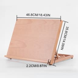 A3 Desktop Drawing Board Adjustable Tilt Drafting Table Portable Ergonomic Art Drafting Table for Classroom Studio Artists Stude
