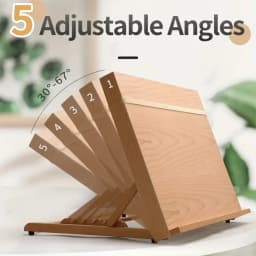A3 Desktop Drawing Board Adjustable Tilt Drafting Table Portable Ergonomic Art Drafting Table for Classroom Studio Artists Stude