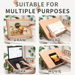 A3 Desktop Drawing Board Adjustable Tilt Drafting Table Portable Ergonomic Art Drafting Table for Classroom Studio Artists Stude